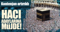 Türkiye'nin Hac kontenjanı yükseldi!