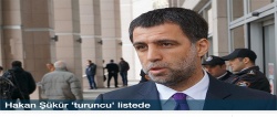 Hakan Şükür 'turuncu' listede!..