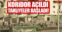 Halep'te son durum: Halep'te tahliye operasyonu başladı
