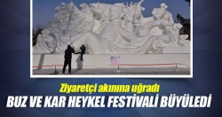 Buz ve kar'ın sanatla dansı!..	