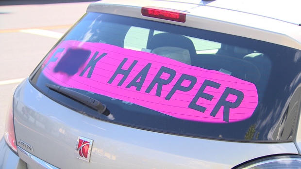 Harper'a küfretmenin bedeli 543 Dolar