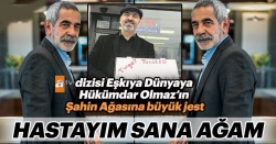 Ünlü pizzacı Zeynel Arı'dan ünlü oyuncuya jest..