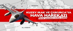 TSK'dan Kuzey Irak ve Çukurca'ya hava operasyonu!