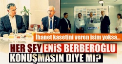 Her şey Enis Berberoğlu konuşmasın diye mi?