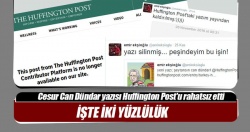 Huffington Post'un iki yüzlülüğü..