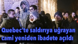 Quebec'te 6 kişinin şehit olduğu cami yeniden ibadete açıldı