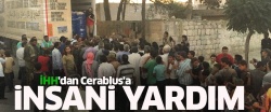 İHH'dan Cerablus'a insani yardım..