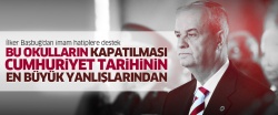 İlker Başbuğ'dan imam hatiplere gecikmiş destek..