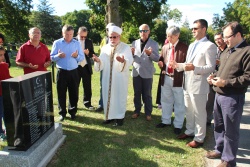 Kanada Türkleri ecdadın huzurunda...