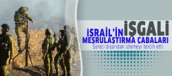 İsrail işgali meşrulaştırmaya çalışıyor