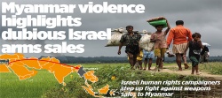 Myanmar violence highlights dubious Israel arms sales