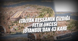 Fetih öncesi İstanbul'dan 43 kare..