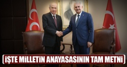 Ankara'da tarihi gün! Yeni anayasa teklifi Meclis Başkanlığı'na sunuldu