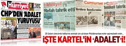 İşte kartelin ‘adalet’i..
