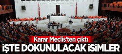 İşte dokunulmazlıkları kalkan isimler!