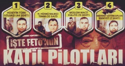 İşte F-16’larla kana bulayan o pilotlar!