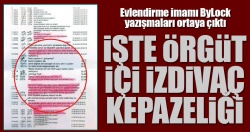 FETÖ'nün izdivaç kepazeliği!..