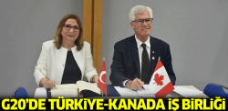 G20’de Türkiye-Kanada iş birliği