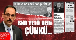 Cumhurbaşkanlığı Sözcüsü İbrahim Kalın: FETÖ'ye sahip çıkıyorlar çünkü...