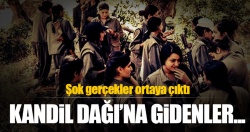 Kandil'e bakın nasıl gidilmiş?..