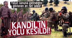 Kandil'in yolu kesildi!..