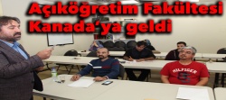 Açıköğretim Sistemi için Kanada’da giriş sınavı yapıldı