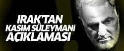 Irak'tan Kasım Süleymani itirafı..