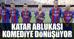 Katar ablukası komediye dönüşüyor..