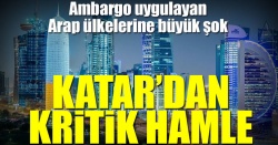 Katar'dan ambargo uygulayan Arap ülkelerine büyük şok!..