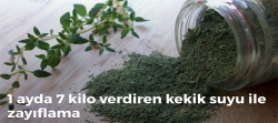 İşte 1 ayda 7 kilo verdiren zayıflama..