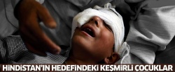 Hindistan'ın hedefindeki Keşmirli çocuklar..