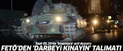 FETÖ'den 'Darbeyi kınayın' talimatı..