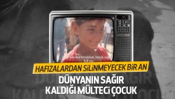 Mülteci kızın videosu yürekleri parçaladı..