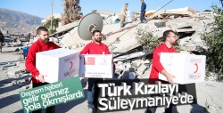 Irak'taki deprem bölgesine ilk yardım Türk Kızılayı'ndan...