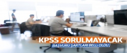KPSS'siz memur olma şartları