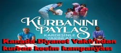 Kanada Diyanet Vakfı’ndan kurban kampanyası