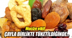 Kuru meyvelerin mucizevi faydaları..