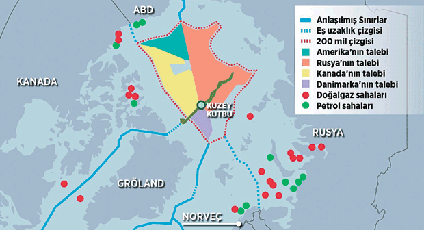 Kanada ile Rusya'nın kutup savaşı...