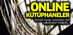 Milyonlarca eser, bir tık ile online kütüphanelerde...