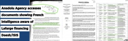 Anadolu Agency accesses documents showing French intelligence aware of Lafarge financing Daesh/ISIS