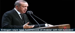 Erdogan says new 'Lawrences of Arabia' will not succeed