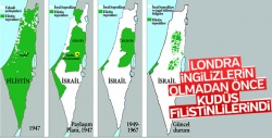"Londra İngilizlerin olmadan önce Kudüs Filistinlilerindi" 