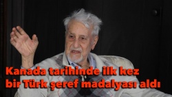 Kanada tarihinde ilk kez bir Türk şeref madalyası aldı