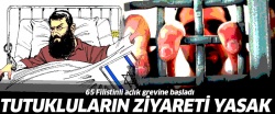 65 Filistinli açlık grevine başladı