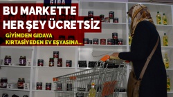 Bu markette her şey ücretsiz...
