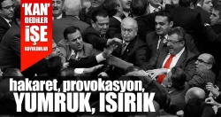 Meclis'te yumruklu kavga!..