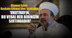 Diyanet İşleri Başkanı: "Ey İslam ümmeti! Tek yürek olarak mazlumun yanında yer alın"