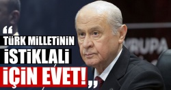 Bahçeli: Yenikapı ruhundan vazgeçmeyeceğiz..