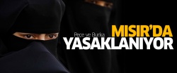 Mısır burka ve peçe'yi yasaklıyor!