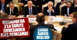  Moskova'da 3'lü Suriye zirvesi!..